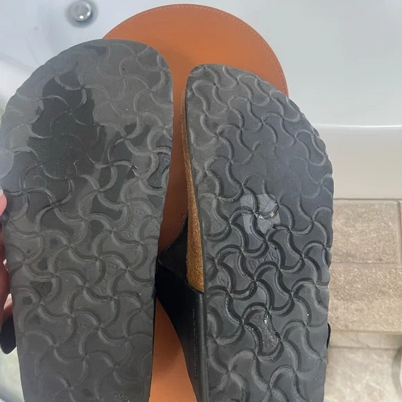 Womens Birkenstock Gizeh Sandal - Black size 39 (8) - Picture 6 of 6